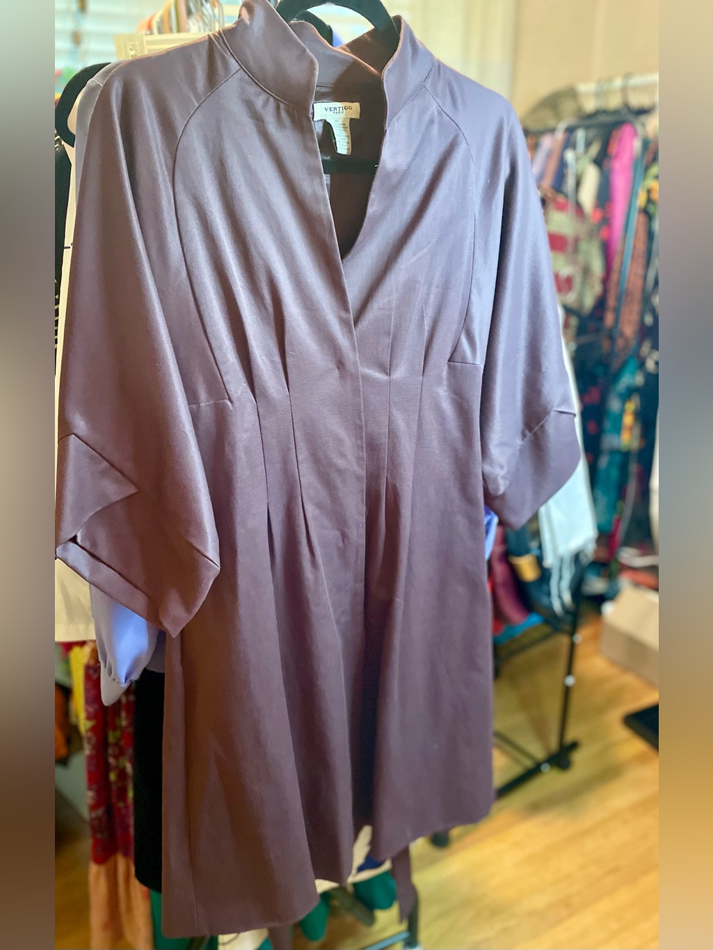 Vertigo Paris Plum Shift Dress